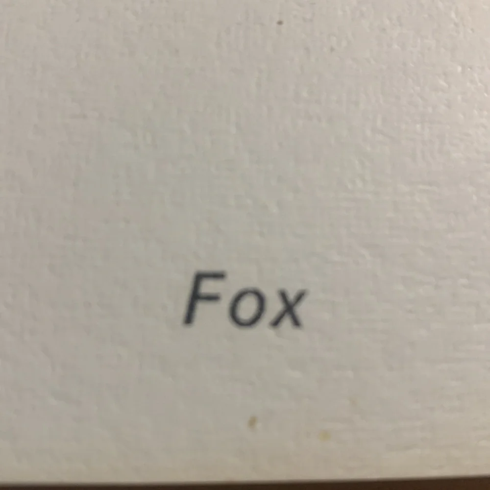 Glen Loates  “FOX” 18 x 23 in signed / sealed lithograph